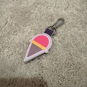 Ice Cream Come Aldi Quarter Holder Keychain